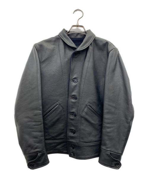 TENDERLOIN（テンダーロイン）TENDERLOIN (テンダーロイン) レザージャケット ブラック サイズ:Sの古着・服飾アイテム