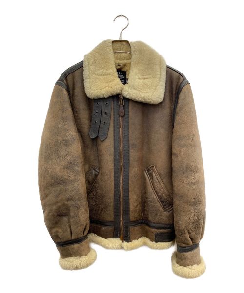 Schott（ショット）Schott (ショット) B-3ジャケット ブラウン サイズ:38の古着・服飾アイテム