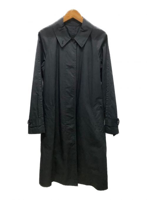 MARGARET HOWELL（マーガレットハウエル）MARGARET HOWELL (マーガレットハウエル) ライトステンカラーコート ブラック サイズ:SIZE 1の古着・服飾アイテム