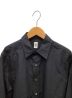 LE (エルイー) レギュラーカラーシャツ ブラック サイズ:Ｍ：9800円