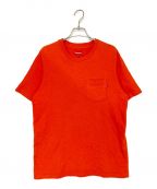 SUPREME）の古着「ポケットTシャツ」｜オレンジ