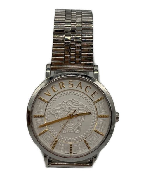 VERSACE（ヴェルサーチ）VERSACE (ヴェルサーチ) 腕時計 ホワイトの古着・服飾アイテム