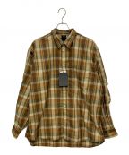 DAIWA PIER39（）の古着「チェックシャツ」｜ブラウン