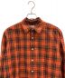 WOOLRICH (ウールリッチ) チェックシャツ オレンジ サイズ:L：5800円