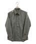 uniform experiment（ユニフォームエクスペリメント）の古着「バックロゴプリント長袖シャツ」｜グレー