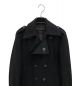 BURBERRY BLACK LABEL (バーバリーブラックレーベル) Pコート ブラック サイズ:M：7800円