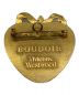 Vivienne Westwood (ヴィヴィアンウエストウッド) 香りつきブローチ ゴールド×レッド：10000円