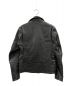 JACKROSE (ジャックローズ) JACKROSE ライダースジャケット ブラック サイズ:48：15000円