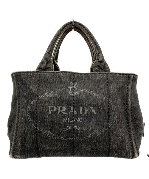 PRADA（プラダ）PRADA (プラダ) PRADA　2WAYショルダーバッグ ブラックの古着・服飾アイテム