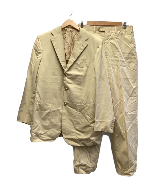 kiton（キートン）kiton (キートン) 3Bスーツ イエロー サイズ:48の古着・服飾アイテム