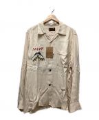 TAILOR TOYO（テイラートーヨー）の古着「スカシャツ」｜ホワイト×レッド
