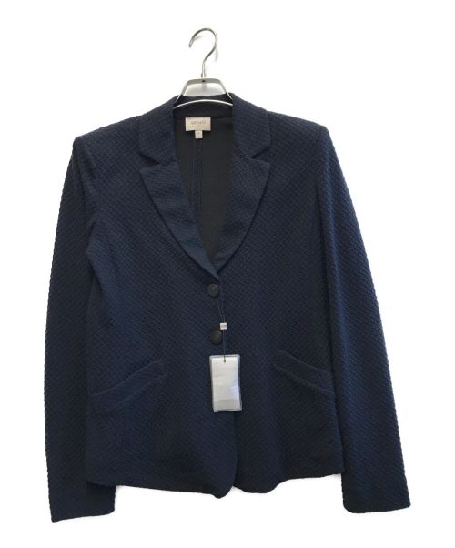 ARMANI COLLEZIONI（アルマーニ コレツィオーニ）ARMANI COLLEZIONI (アルマーニ コレツィオーニ) テーラードジャケット ネイビー サイズ:46 未使用品の古着・服飾アイテム