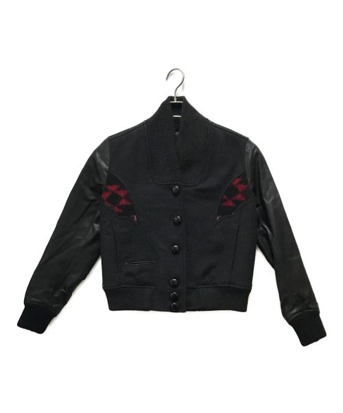 DIESEL（ディーゼル）DIESEL (ディーゼル) スタジャン ブラック サイズ:XSの古着・服飾アイテム