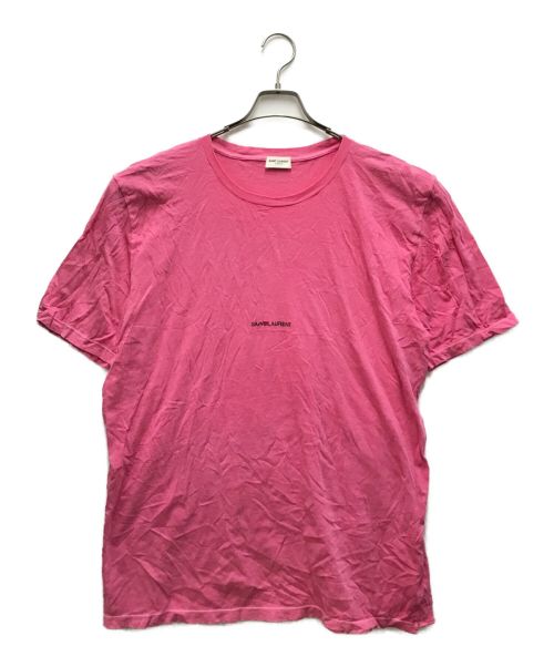 Saint Laurent Paris（サンローランパリ）Saint Laurent Paris (サンローランパリ) Tシャツ ピンク サイズ:XLの古着・服飾アイテム