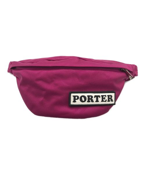 PORTER（ポーター）PORTER (ポーター) ウエストバッグ パープルの古着・服飾アイテム