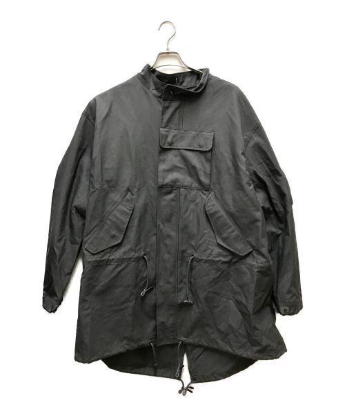 BAL（バル）BAL (バル) コットンナイロンフィッシュテールコート グレー サイズ:XLの古着・服飾アイテム