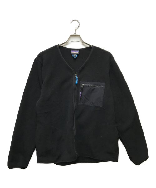 Patagonia SYNCHILLA（パタゴニア シンチラ）Patagonia SYNCHILLA (パタゴニア シンチラ) シンチラ・カーディガン ブラック サイズ:L/XLの古着・服飾アイテム