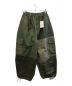 MAISON SPECIAL（メゾンスペシャル）の古着「Prime-Wide Patchwork Vintage Clothes Cargo Pants」｜カーキ