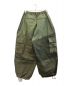 MAISON SPECIAL (メゾンスペシャル) Prime-Wide Patchwork Vintage Clothes Cargo Pants カーキ サイズ:S 未使用品：17000円