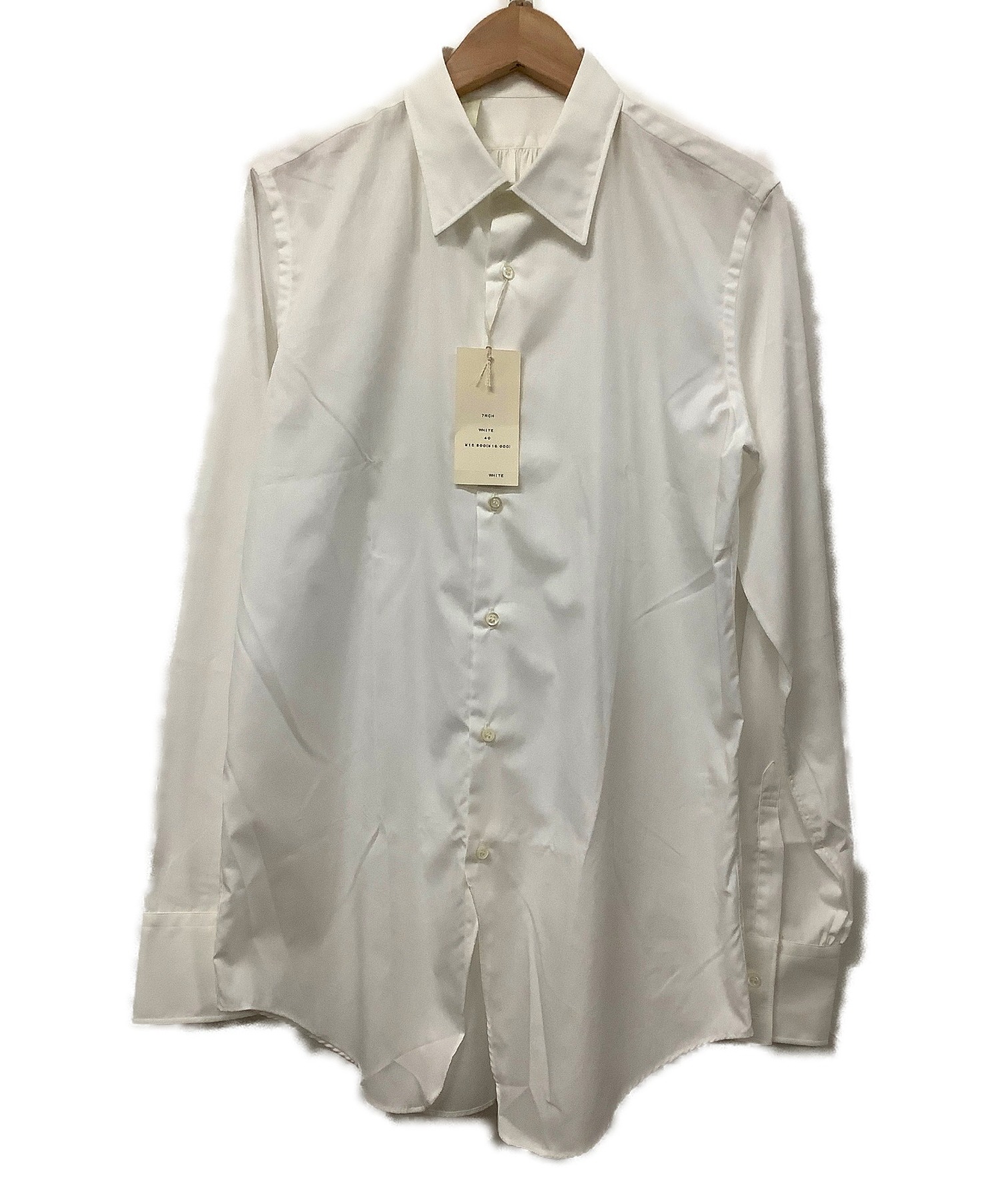 【中古・古着通販】N.HOOLYWOOD (ミスターハリウッド) ドレスシャツ ホワイト サイズ:40｜ブランド・古着通販 トレファク公式