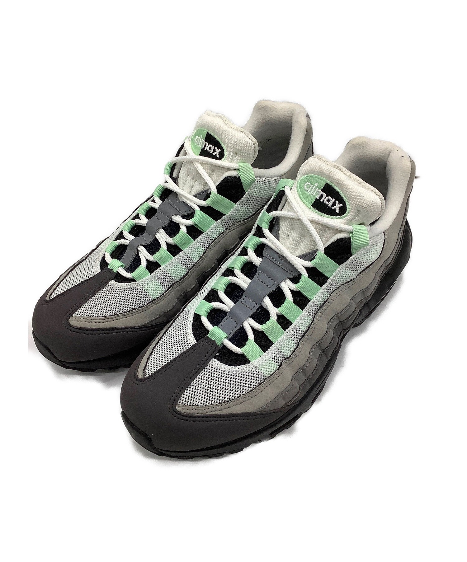中古 古着通販 Nike ナイキ ローカットスニーカー グレー グリーン サイズ 26 5cm Air Max95 Cd Cd7495 101 ブランド 古着通販 トレファク公式 Trefac Fashion