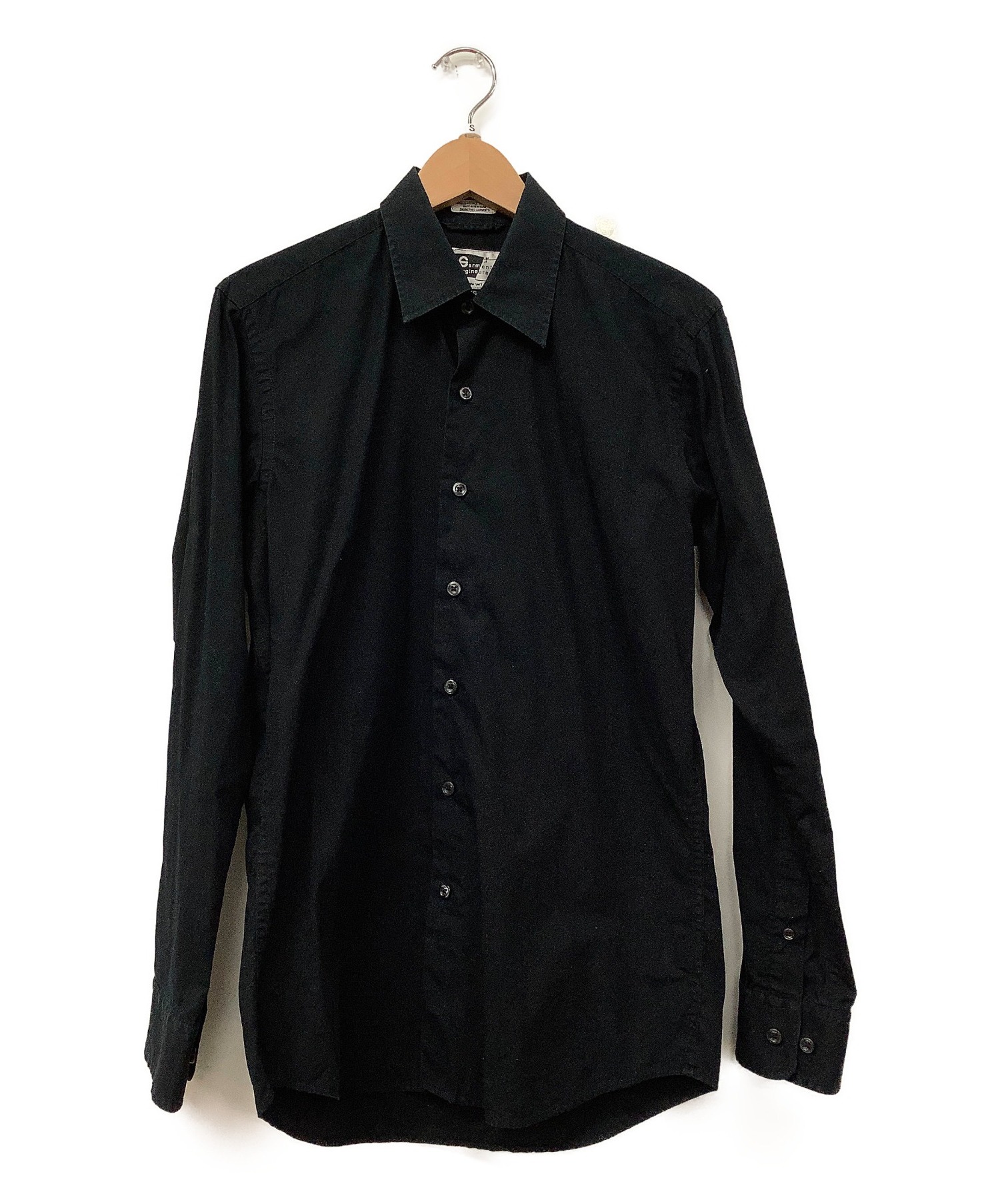 【中古・古着通販】Engineered Garments (エンジニアドガーメンツ) 長袖シャツ ブラック サイズ:xs 春夏物｜ブランド
