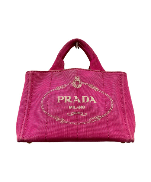 ストアイチオシ PRADA プラダ ピンク　ハンドバック ハンドバッグ