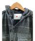 MARKA (マーカ) フーデッドジャケット ブラック×グレー サイズ:1 冬物：2480円