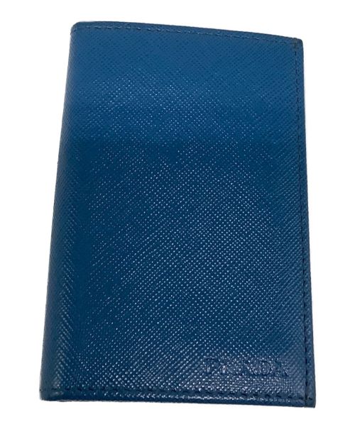 PRADA（プラダ）PRADA (プラダ) カードケース ブルーの古着・服飾アイテム