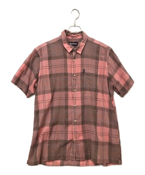 Barbour（バブアー）Barbour (バブアー) チェックシャツ ピンク×グレー サイズ:下記参照の古着・服飾アイテム