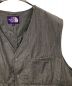 THE NORTHFACE PURPLELABEL (ザ・ノースフェイス パープルレーベル) Garment Dye Field Vest グレー サイズ:M：6800円