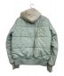 ALPHA (アルファ) MA-1ジャケット スカイブルー サイズ:L：7800円