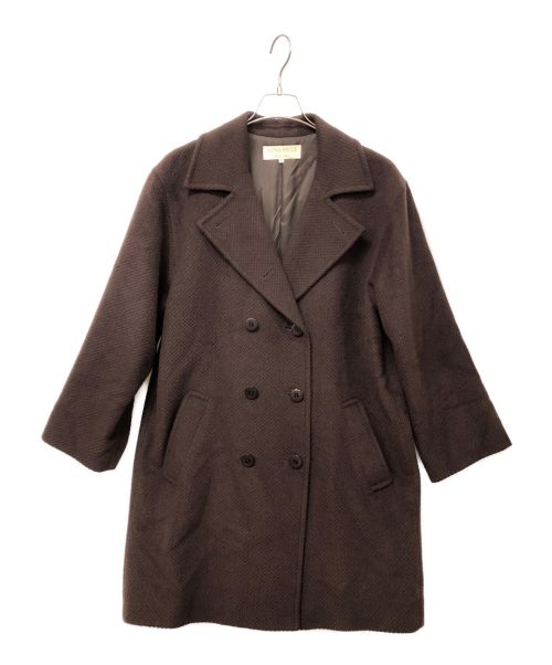 NINA RICCI（ニナリッチ）NINA RICCI (ニナリッチ) ステンカラーコート ブラウン サイズ:9の古着・服飾アイテム