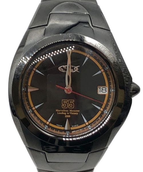 GSX（ジーエスエックス）GSX (ジーエスエックス) H.MATSUI55 読売ジャイアンツ2000/腕時計 ブラック 未使用品の古着・服飾アイテム