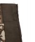 中古・古着 Christian Dior (クリスチャン ディオール) シルクスカーフ トロッター ブラウン：16800円