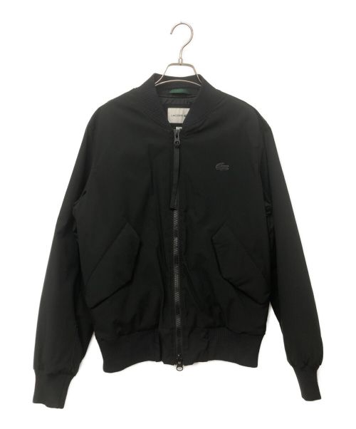 LACOSTE（ラコステ）LACOSTE (ラコステ) 撥水サーモアインサレーションボンバージャケット ブラック サイズ:SMの古着・服飾アイテム