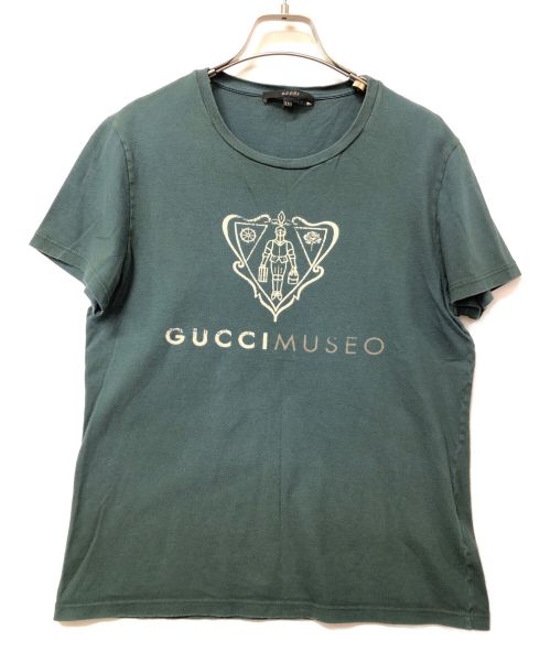 GUCCI（グッチ）GUCCI (グッチ) 半袖カットソー グリーン サイズ:XXSの古着・服飾アイテム