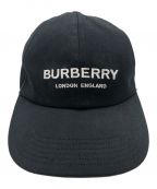 BURBERRY LONDONバーバリー ロンドン）の古着「エンブロイダリーロゴキャップ」｜ブラック