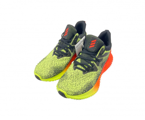 中古 古着通販 Adidas アディダス ランニングシューズ ブラック イエロー サイズ 24 5cm 未使用品 ブランド 古着通販 トレファク公式 Trefac Fashion