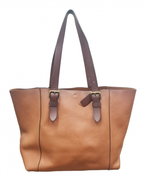 中古 古着通販 Coach コーチ レザートートバッグ ブラウン F ブランド 古着通販 トレファク公式 Trefac Fashion