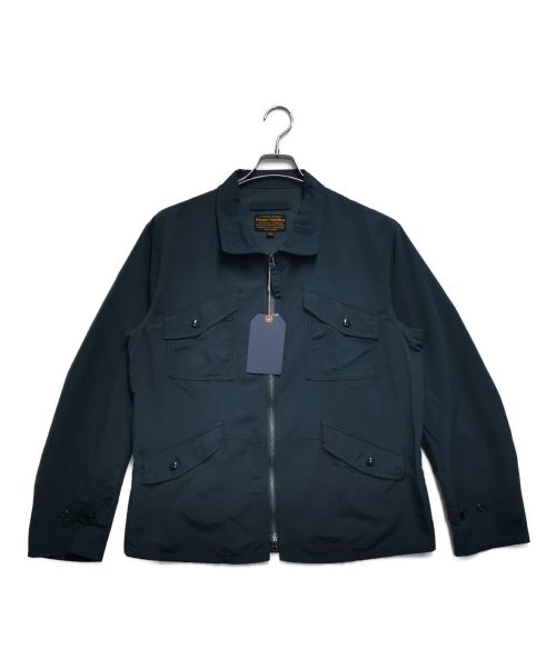 Pherrow's（フェローズ）PHERROW'S (フェローズ) ジップアップジャケット ネイビー サイズ:42 未使用品の古着・服飾アイテム