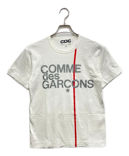 COMME des GARCONS（コムデギャルソン）COMME des GARCONS (コムデギャルソン) 半袖カットソー ホワイト サイズ:Sの古着・服飾アイテム