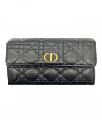 Christian Diorクリスチャン ディオール）の古着「2つ折り財布」｜ブラック