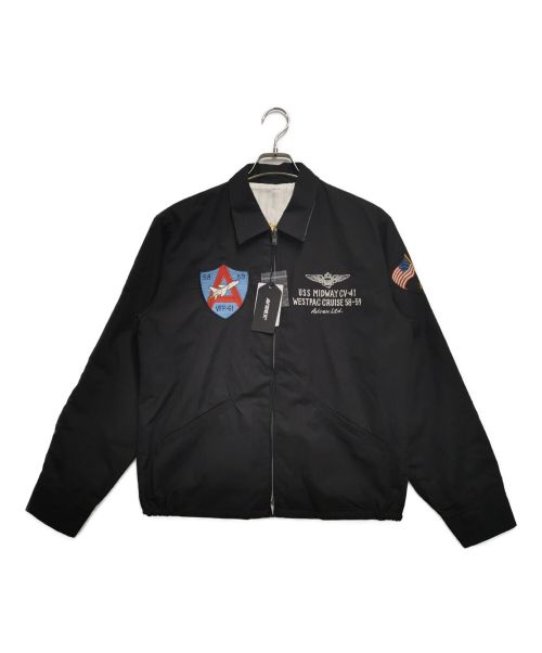 AVIREX（アヴィレックス）AVIREX (アヴィレックス) スーヴェニアジャケット ブラック サイズ:M 未使用品の古着・服飾アイテム
