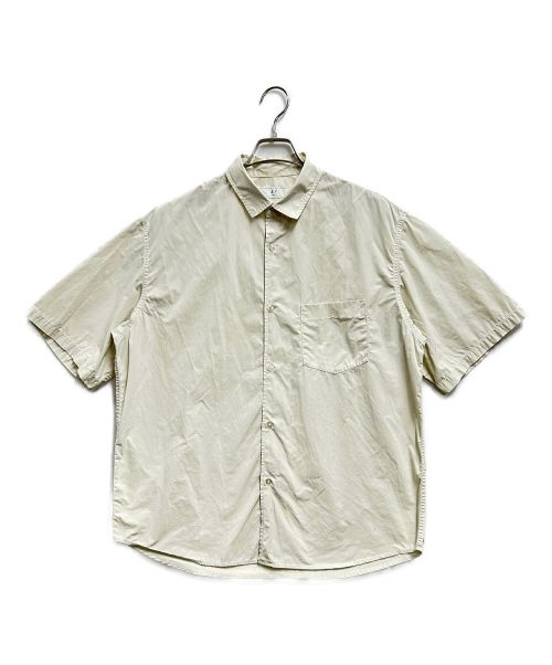 417 EDIFICE（417 エディフィス）417 EDIFICE (417 エディフィス) ワークシャツ アイボリー サイズ:XLの古着・服飾アイテム