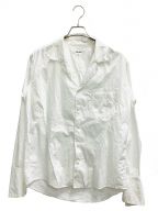 sulvamサルバム）の古着「オープンカラーシャツ」｜ホワイト
