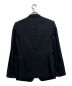 YOHJI YAMAMOTO (ヨウジヤマモト) ウールギャバジン2Bジャケット ブラック サイズ:SIZE 2：29800円