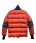 RED MOON (レッドムーン) ダウンジャケット オレンジ×ネイビー サイズ:M：14800円