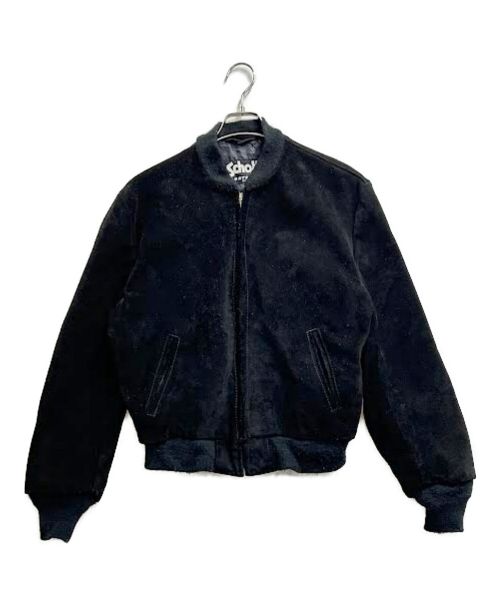 Schott（ショット）Schott (ショット) スウェードジャケット ブラック サイズ:SIZE 42の古着・服飾アイテム