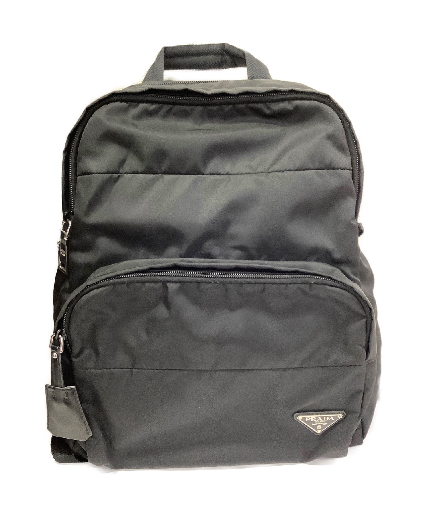 中古 古着通販 Prada プラダ リュック ブラック ナイロン 31 15 ブランド 古着通販 トレファク公式 Trefac Fashion 中古 古着通販 Prada プラダ リュック ブラック ナイロン 31 15 ブランド 古着通販 トレファク公式 Trefac Fashion